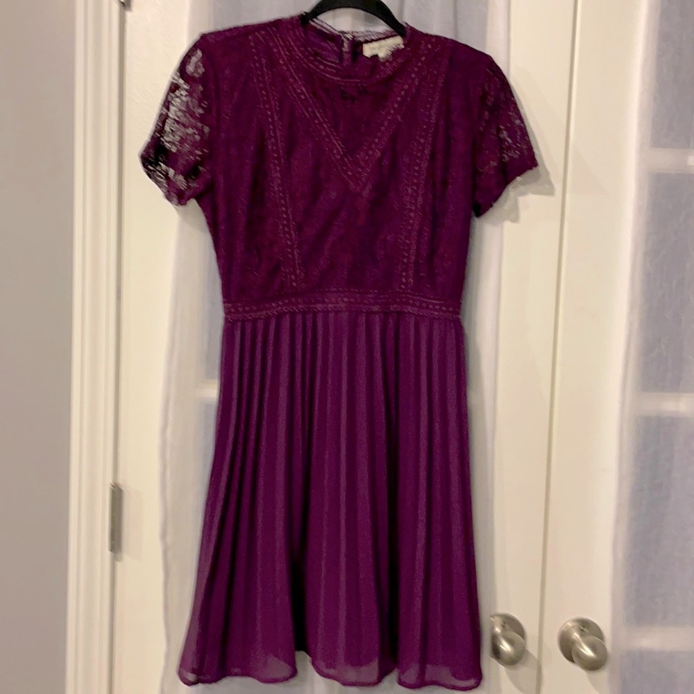 NWOT Francesca’s Maroon Dress
